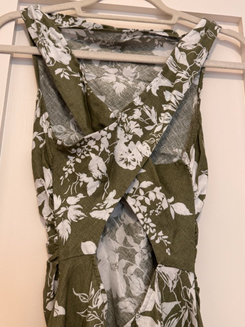 Reformation Casette floral maxi linen dress size 2 - Picture 5 of 9